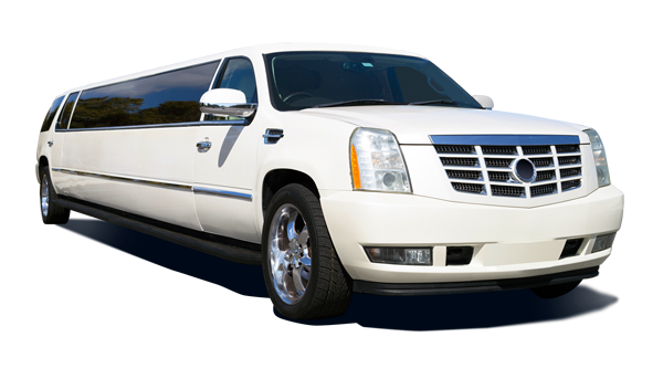 escalade_limo White Escalade limo