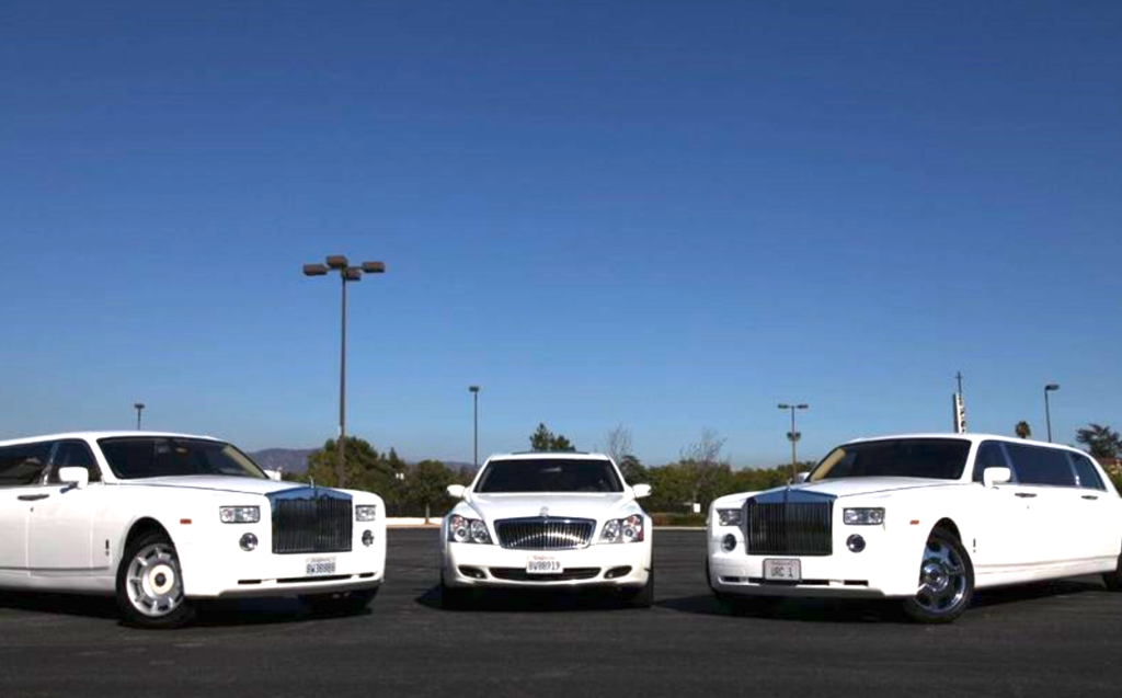 Rolls Royce Phantom  Maybach Limousines in Los Angeles  URC Limousine  Service  YouTube