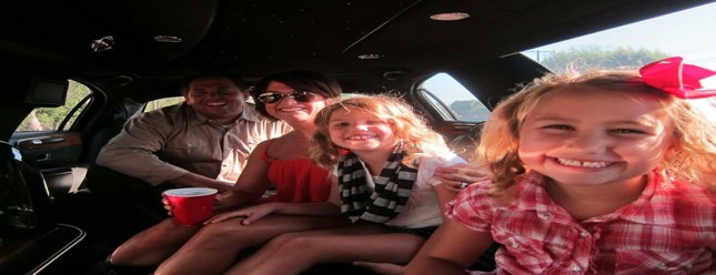 White Rolls Royce limo