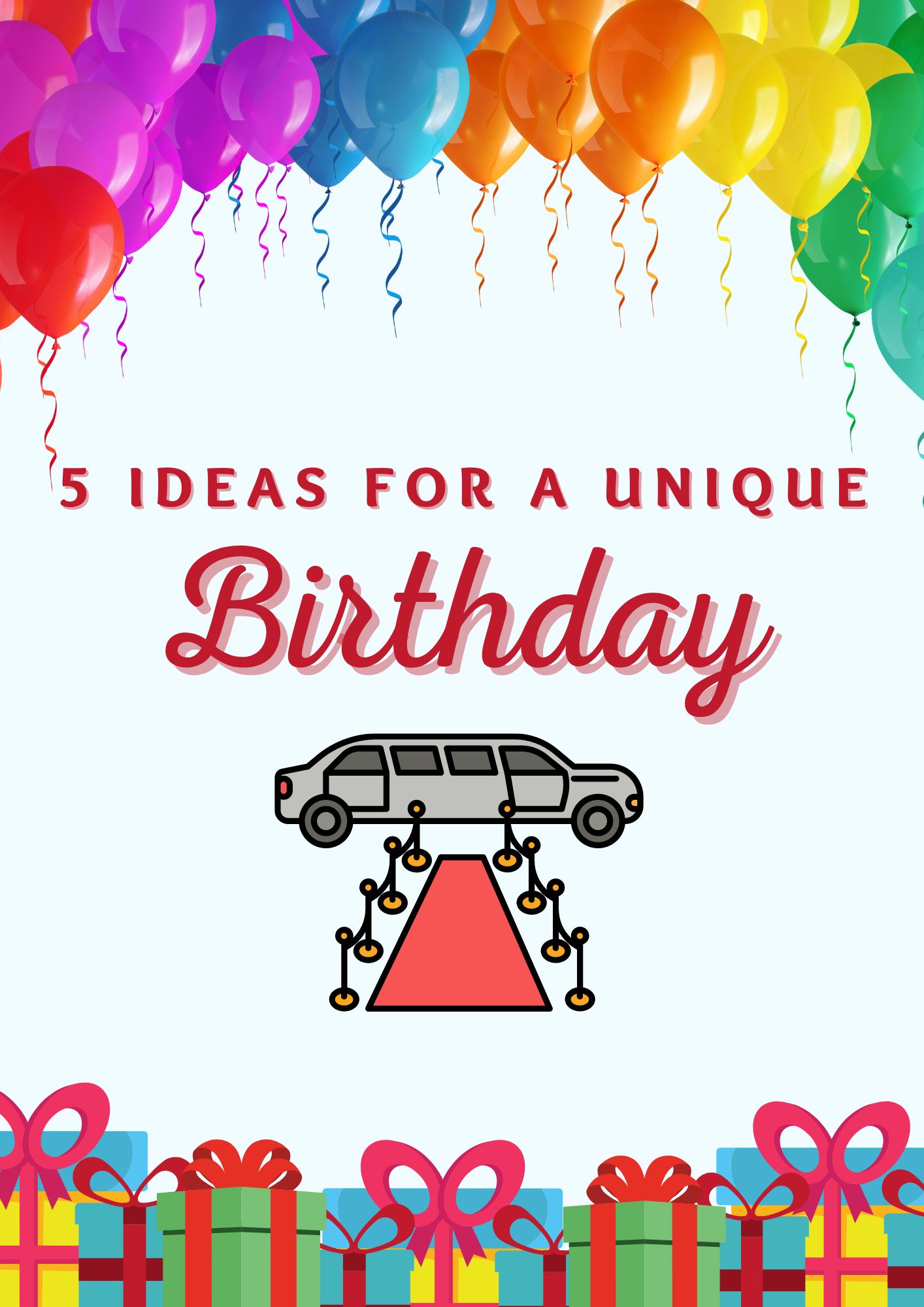 Birthday Party on Wheels: 5 Birthday Limo Ideas
