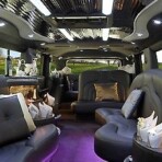 Wedding limo photo