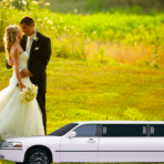 Wedding limousine in Los Angeles